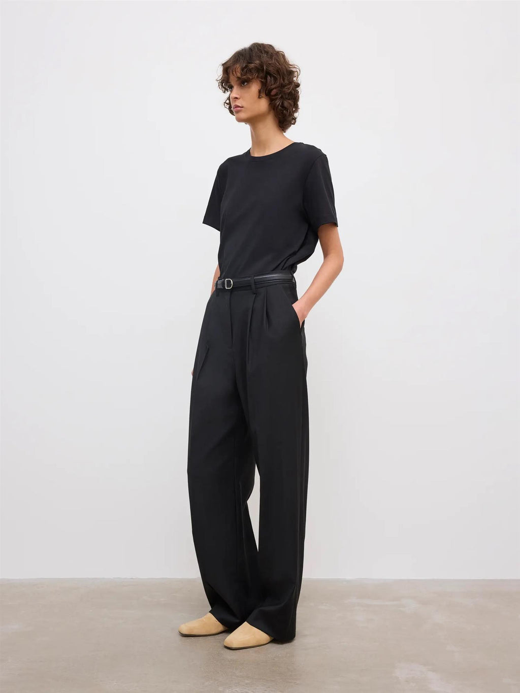 Wide Suit Trousers