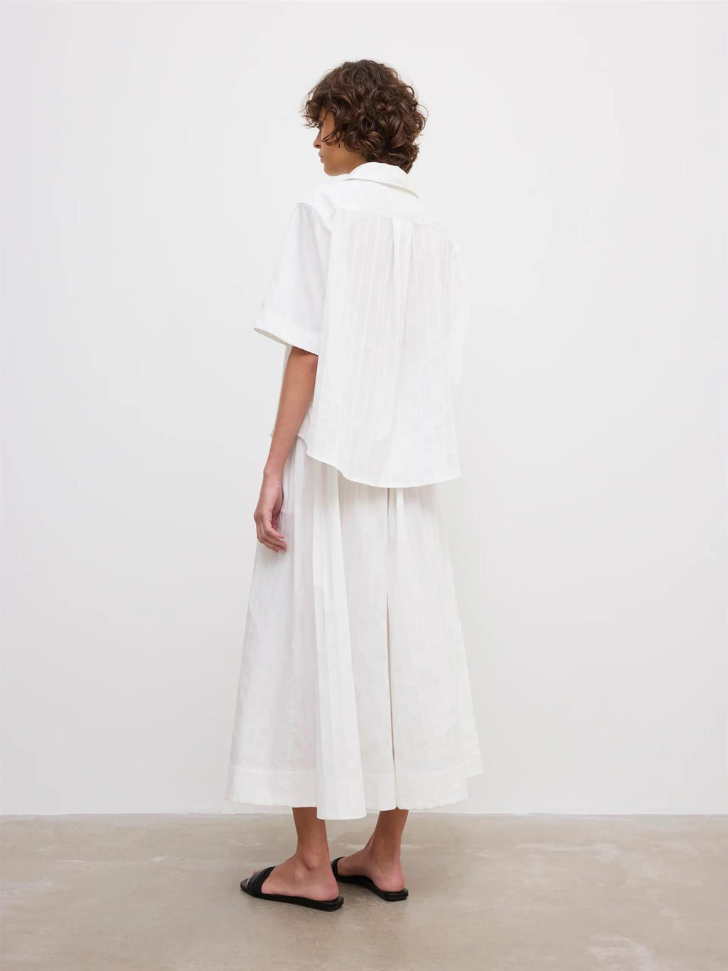 Cotton Maxi Skirt