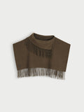 Turtla Wool Fringe Bib
