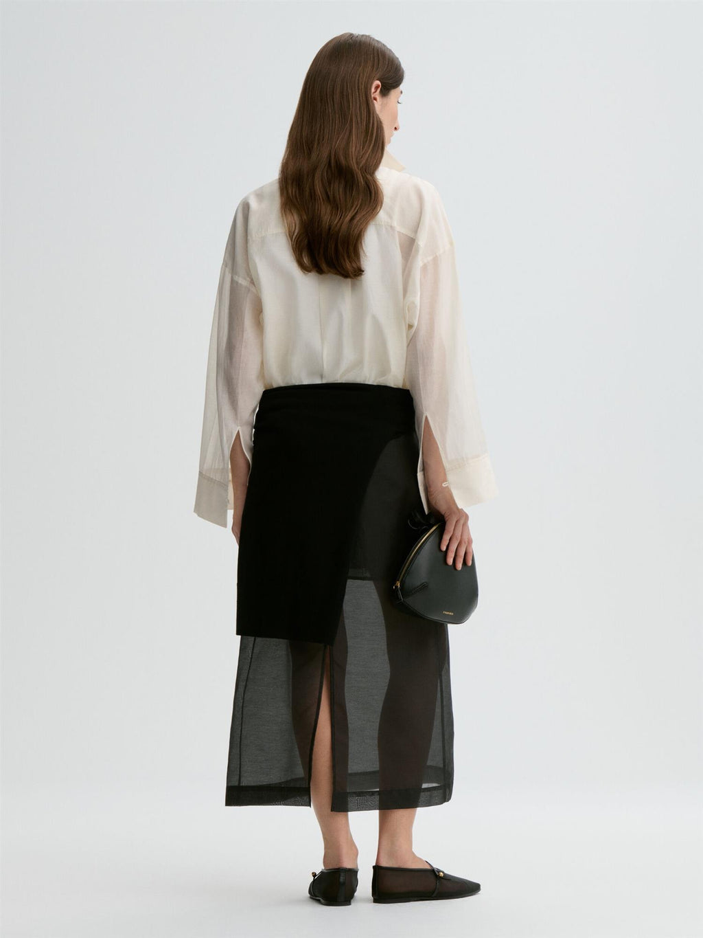 Derris Silk Organza Shirt