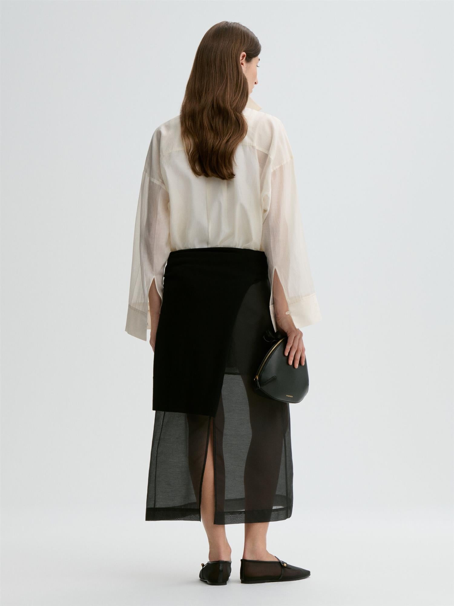 Derris Silk Organza Shirt