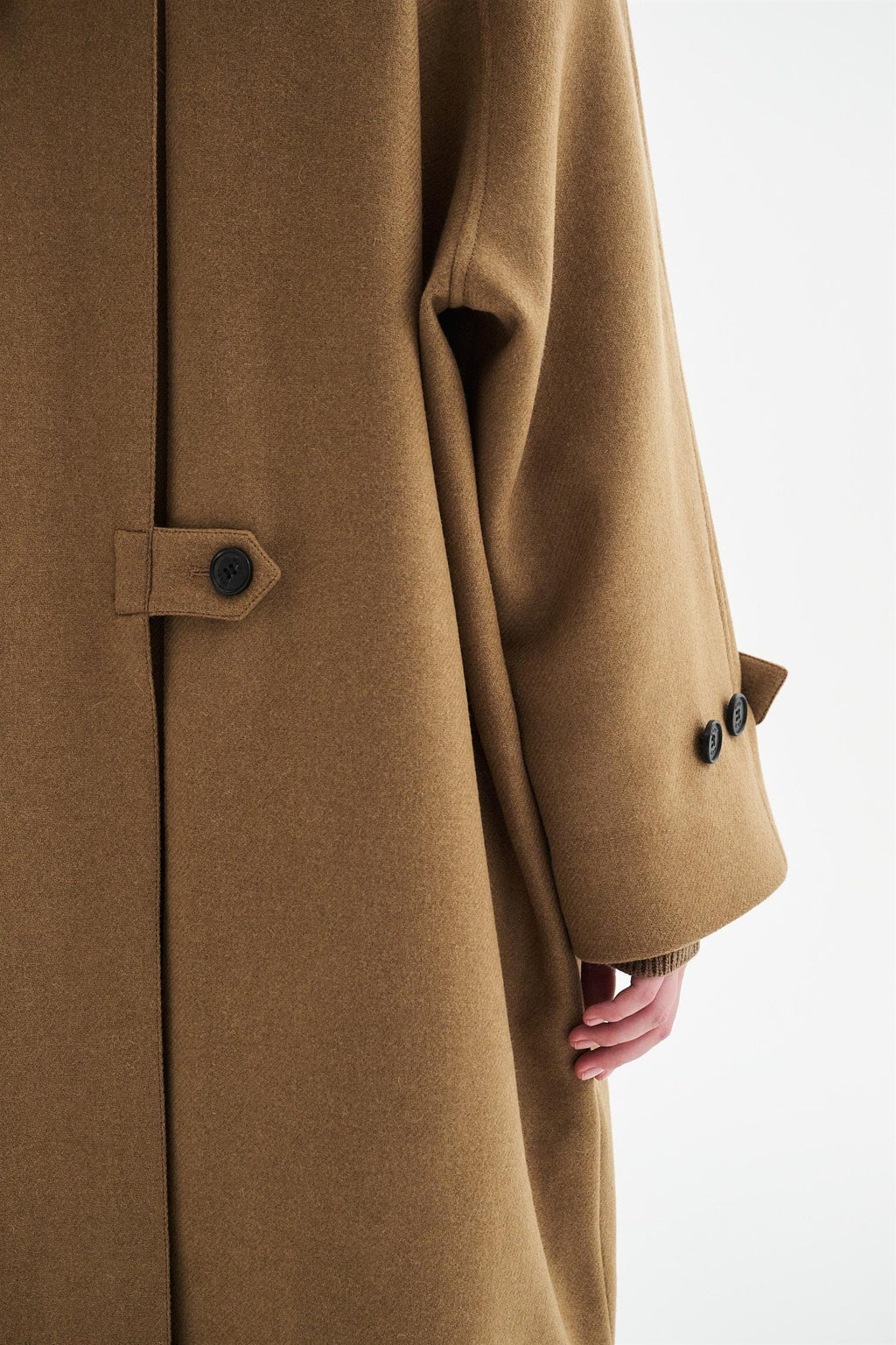 Caro Two Layered Wool Coat