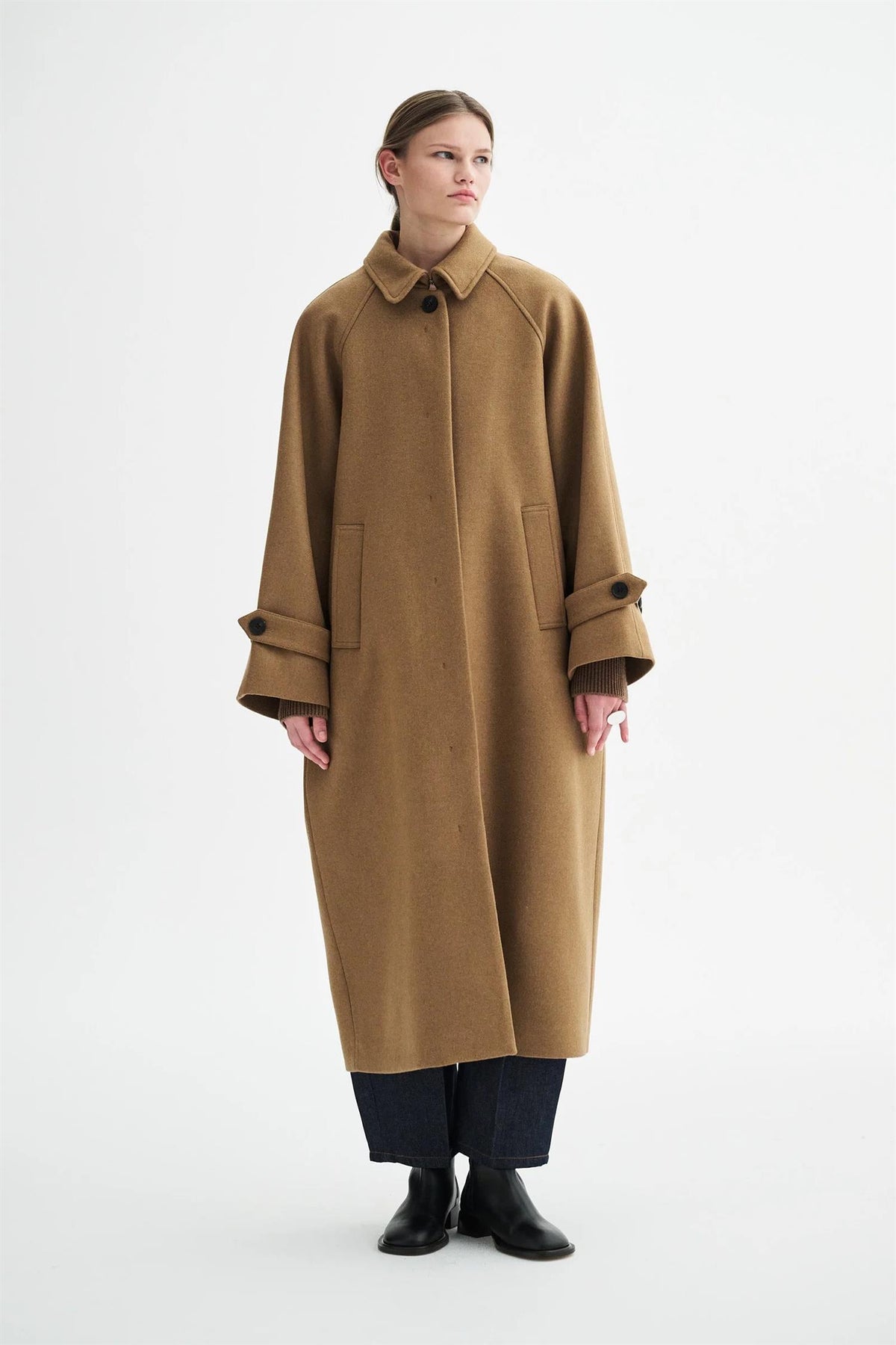 Caro Two Layered Wool Coat
