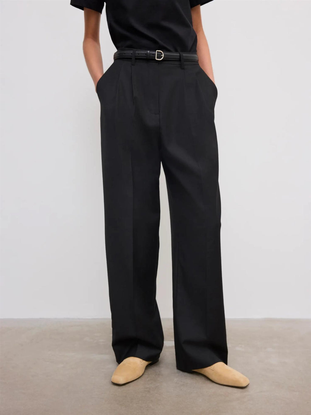 Wide Suit Trousers