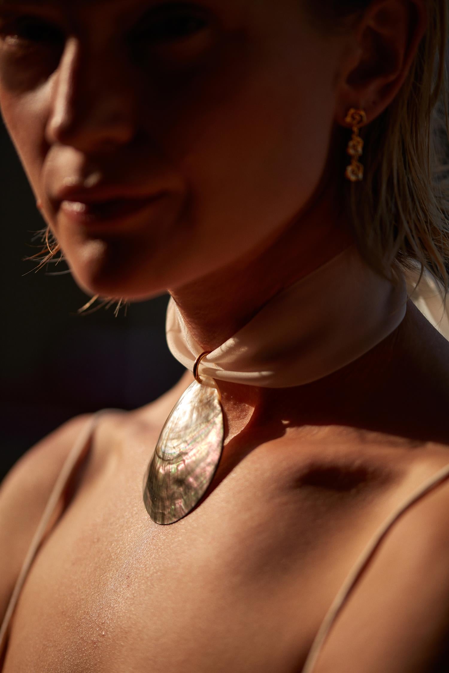 Golden Shell Necklace