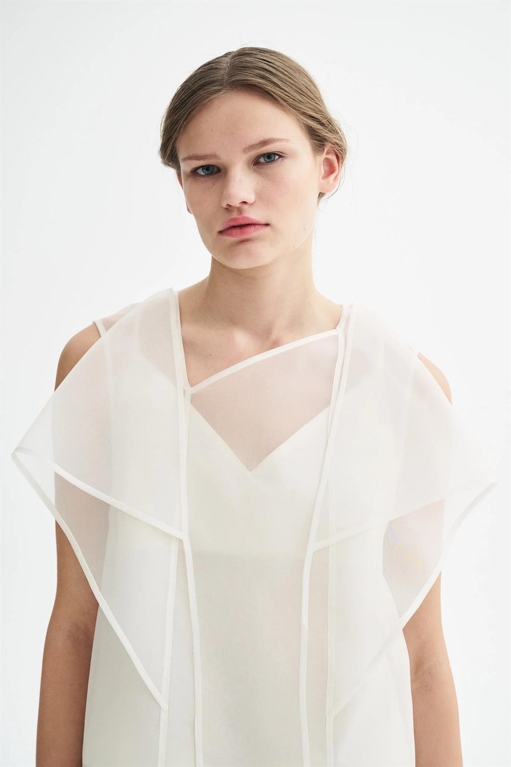 Bren Silk Organza Blouse