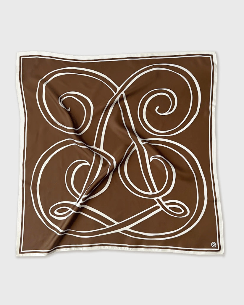 Monogram Scarf