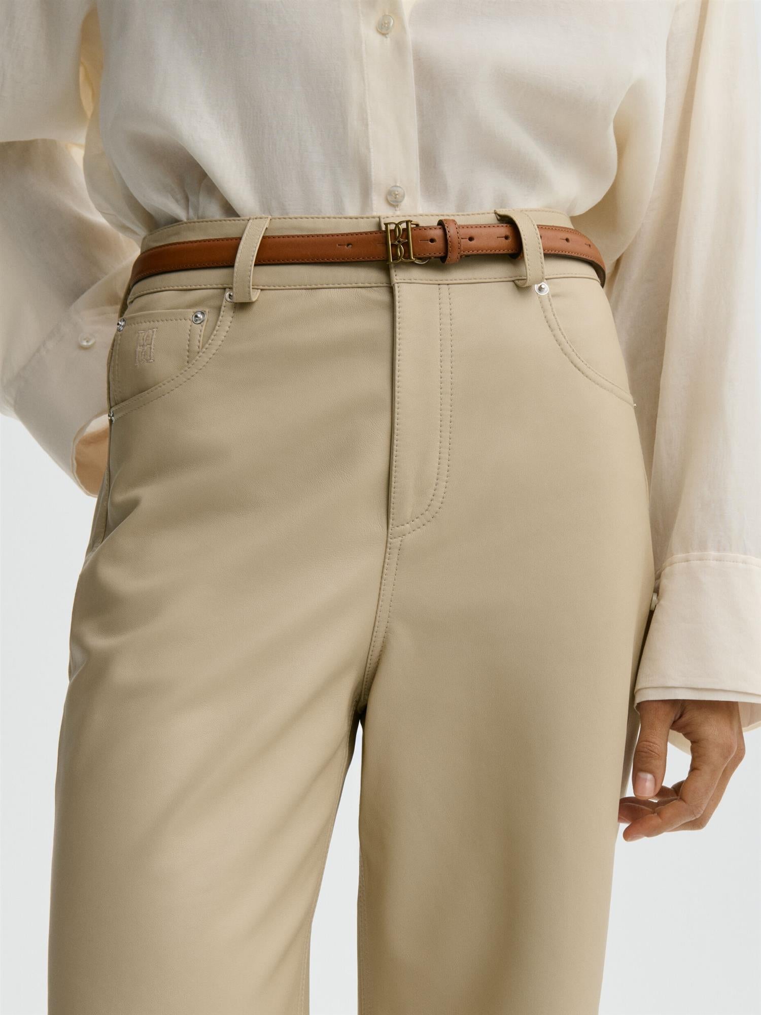 Marlos Leather Belt