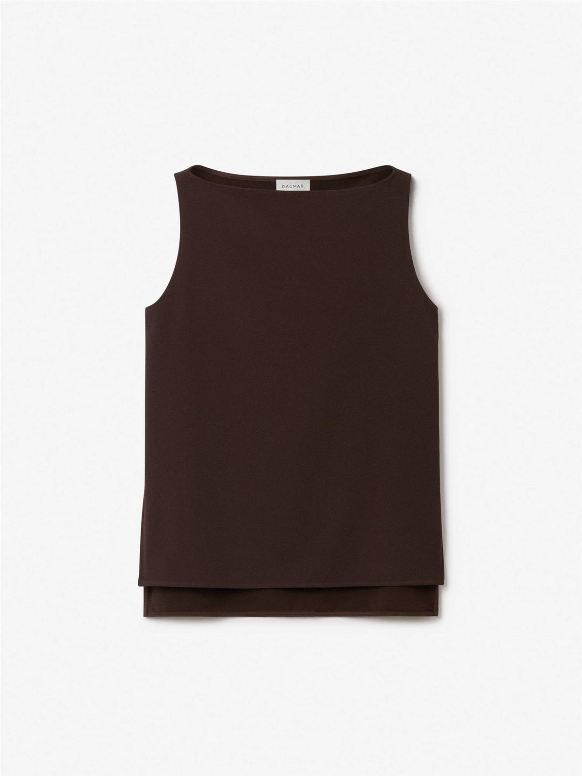 Sleeveless Crepe Top
