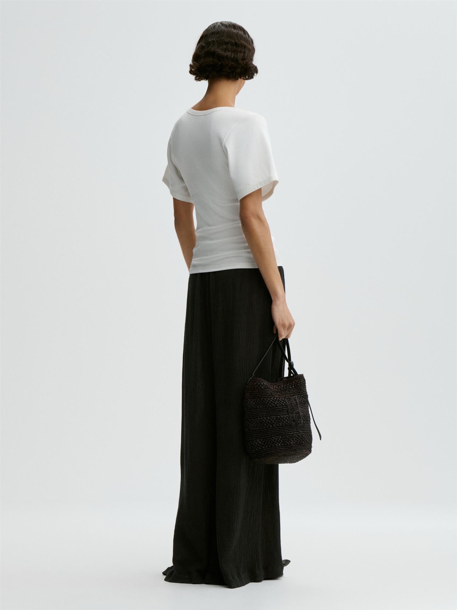 Pisca Weave Wide Pants