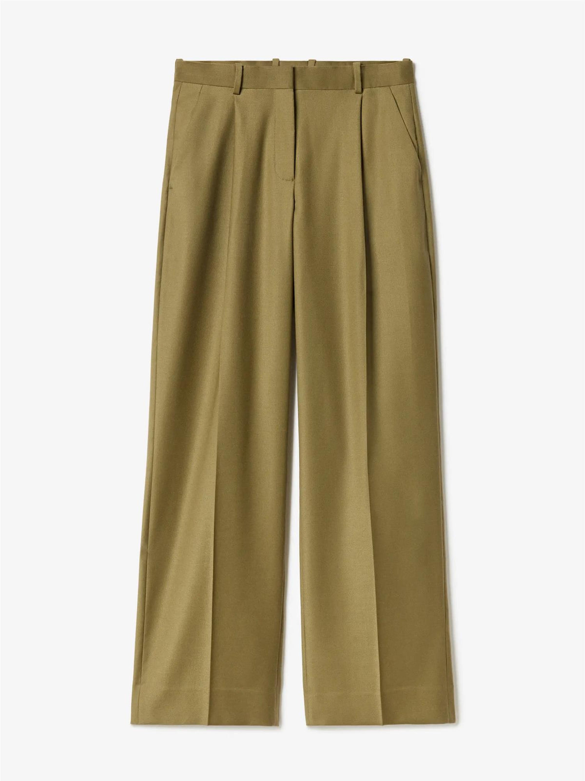 Relaxed Wool Trousers