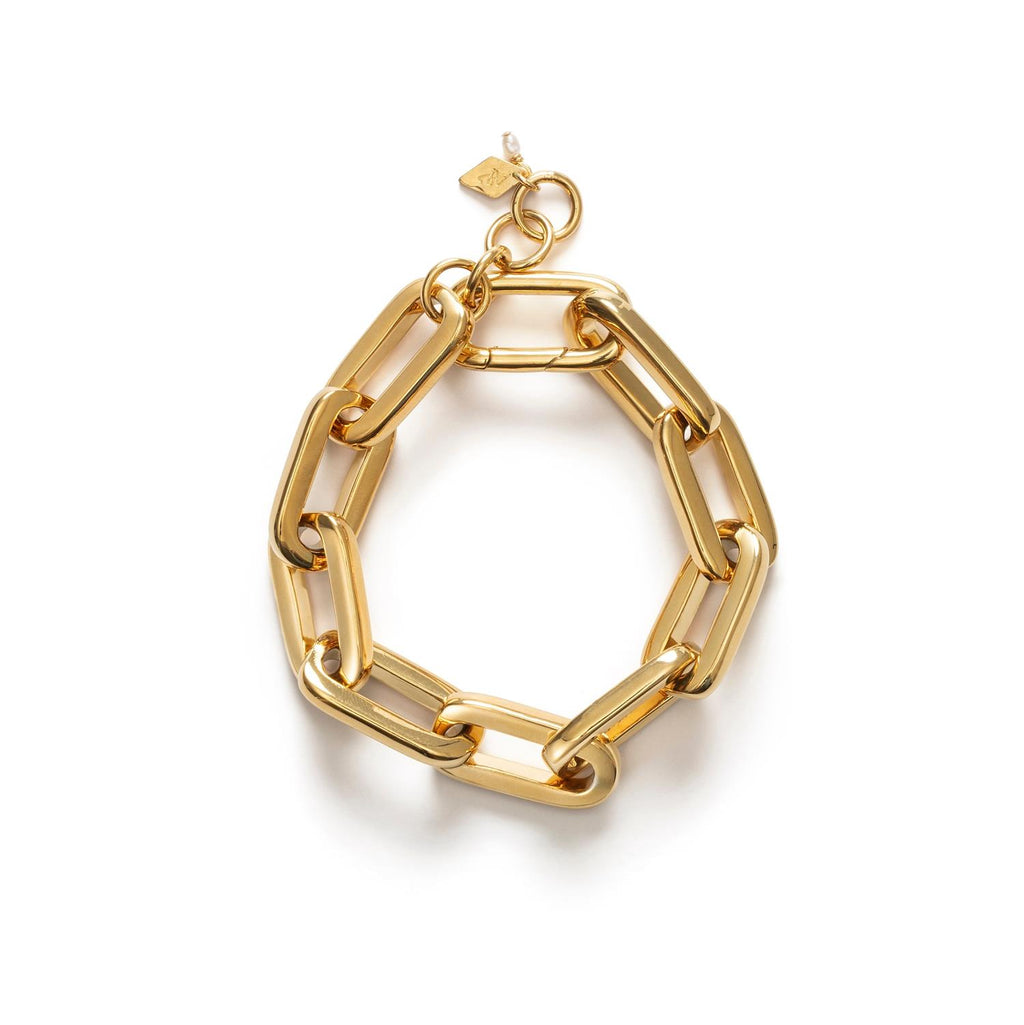 Golden Link Bracelet