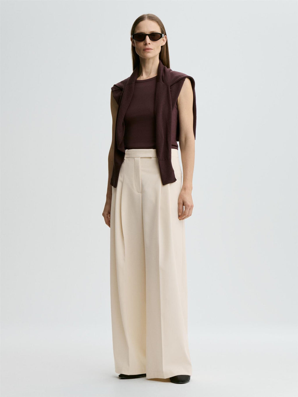 Talia Wide Leg Trousers