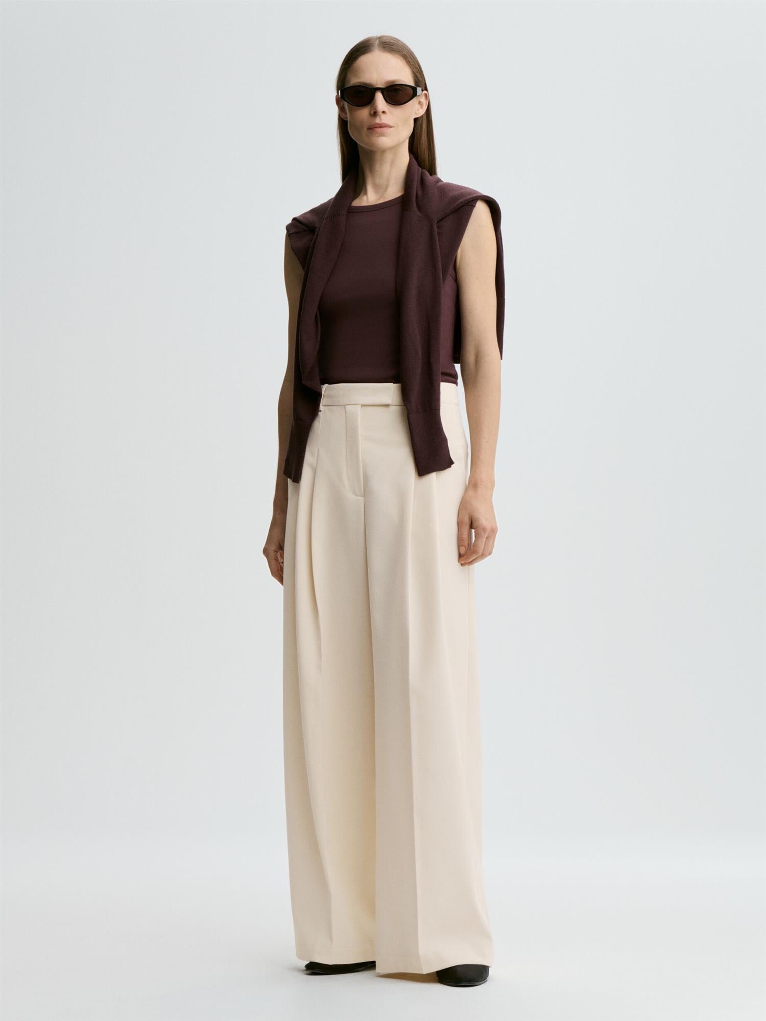Talia Wide Leg Trousers
