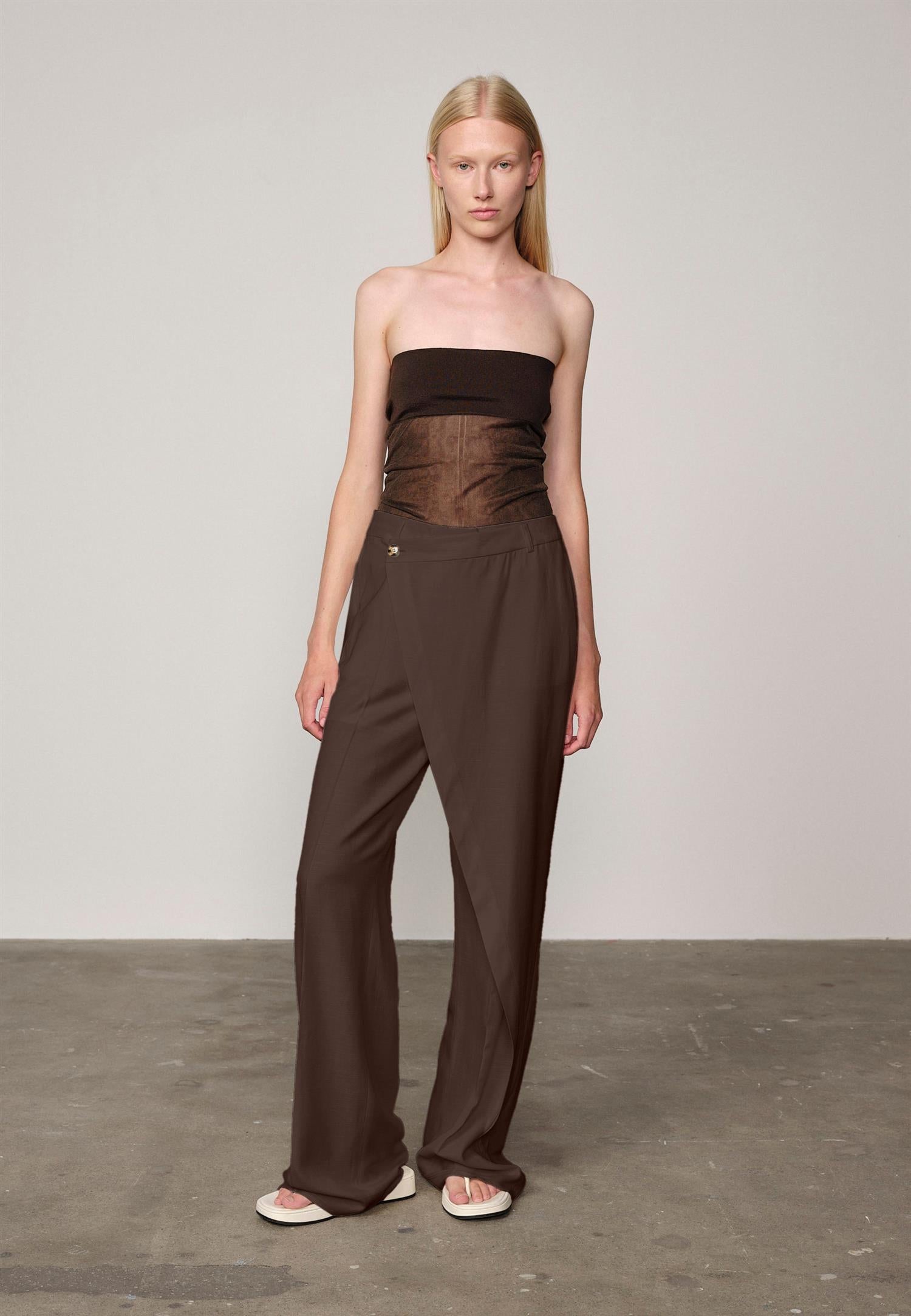 Alina Midt Waist Pants