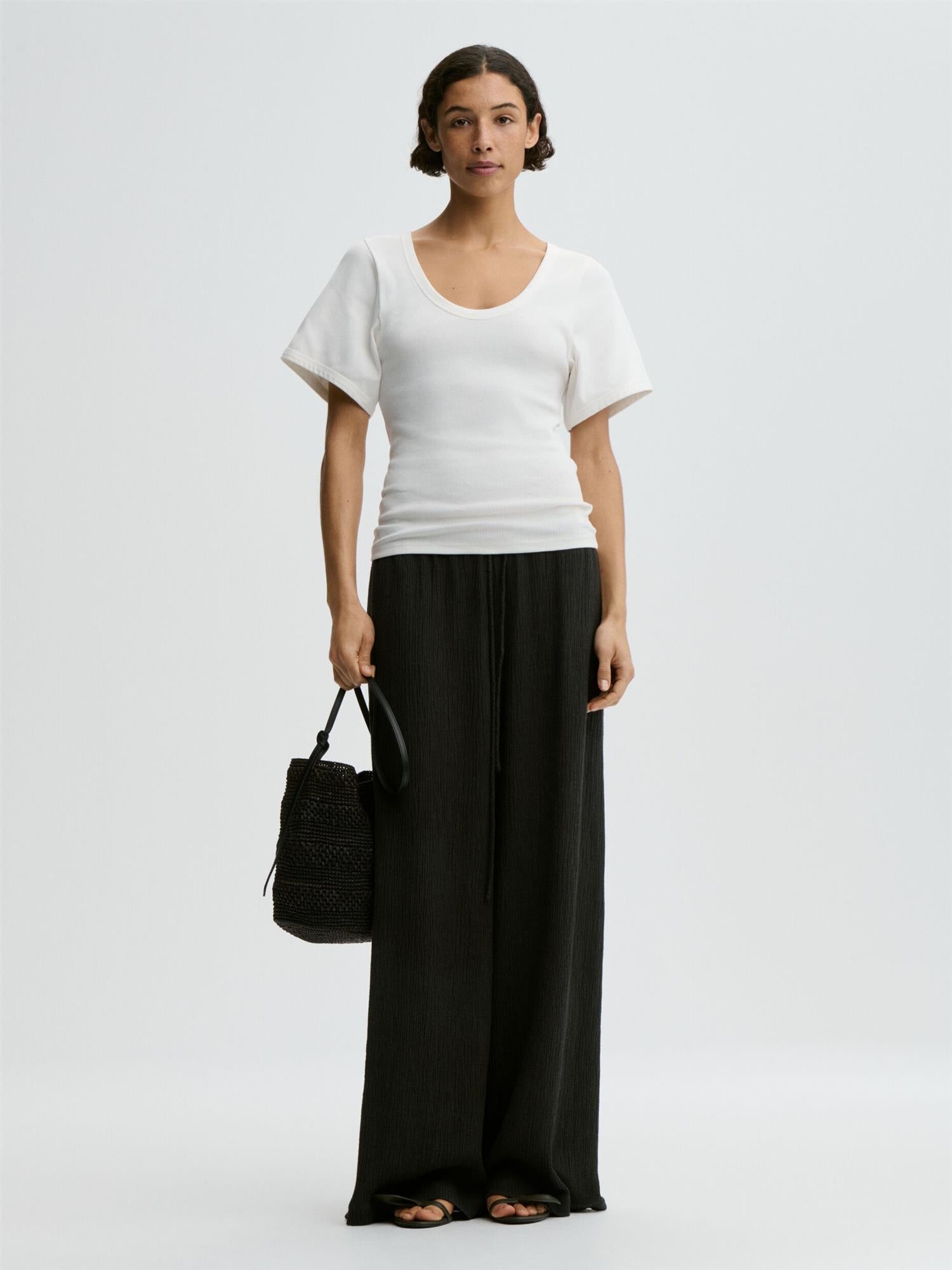 Pisca Weave Wide Pants