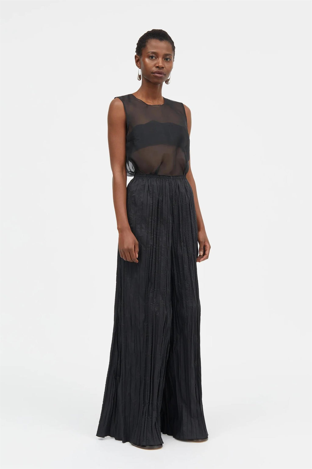 Pinola-Atelier Pleated Cotton Tech