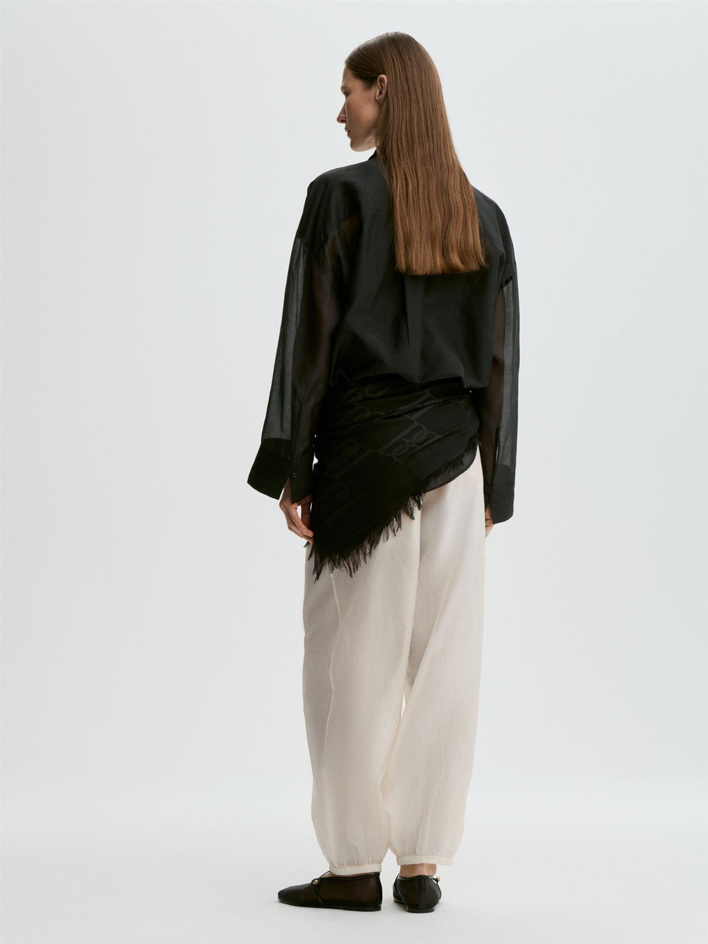 Derris Silk Organza Shirt