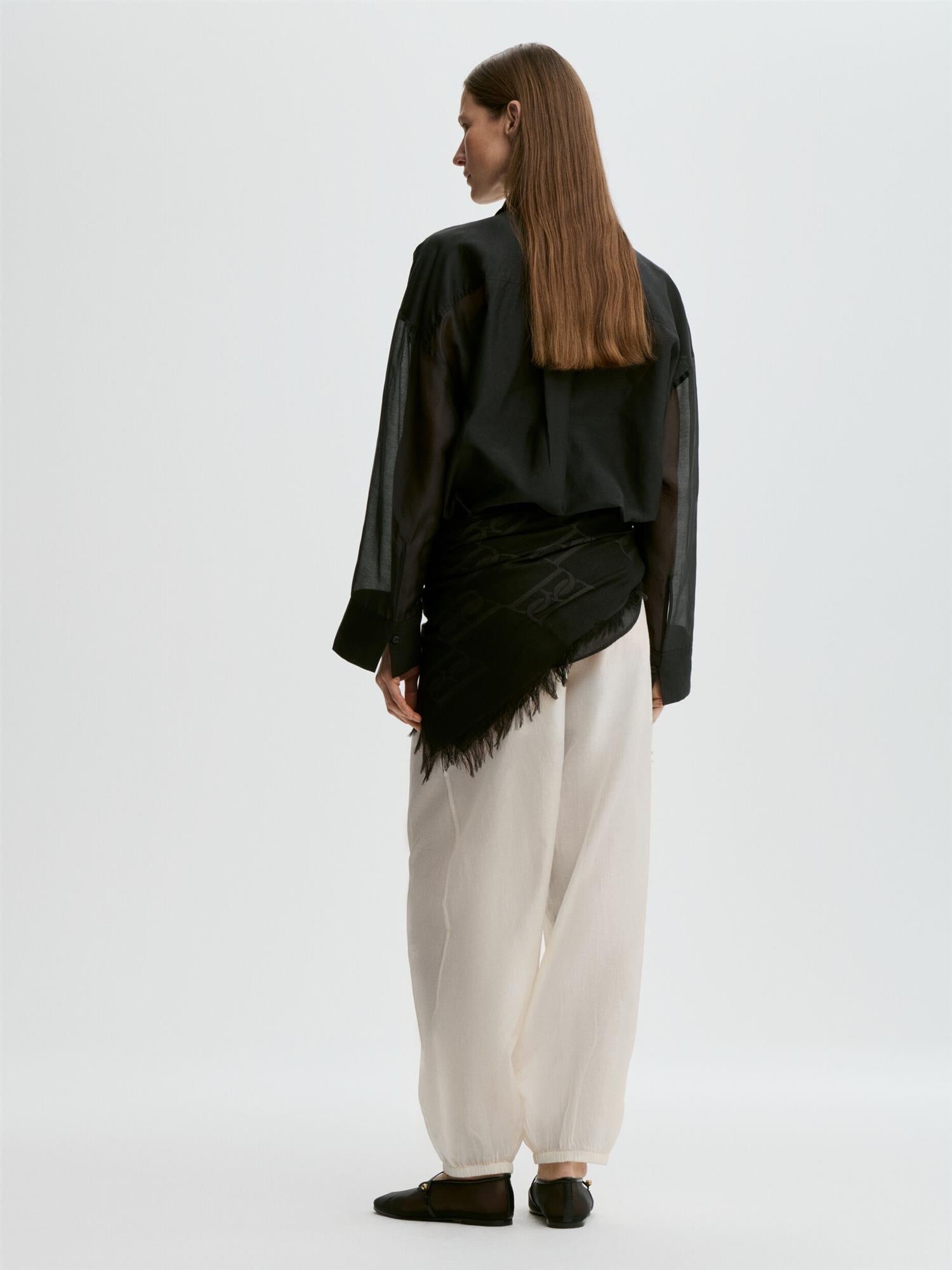 Derris Silk Organza Shirt