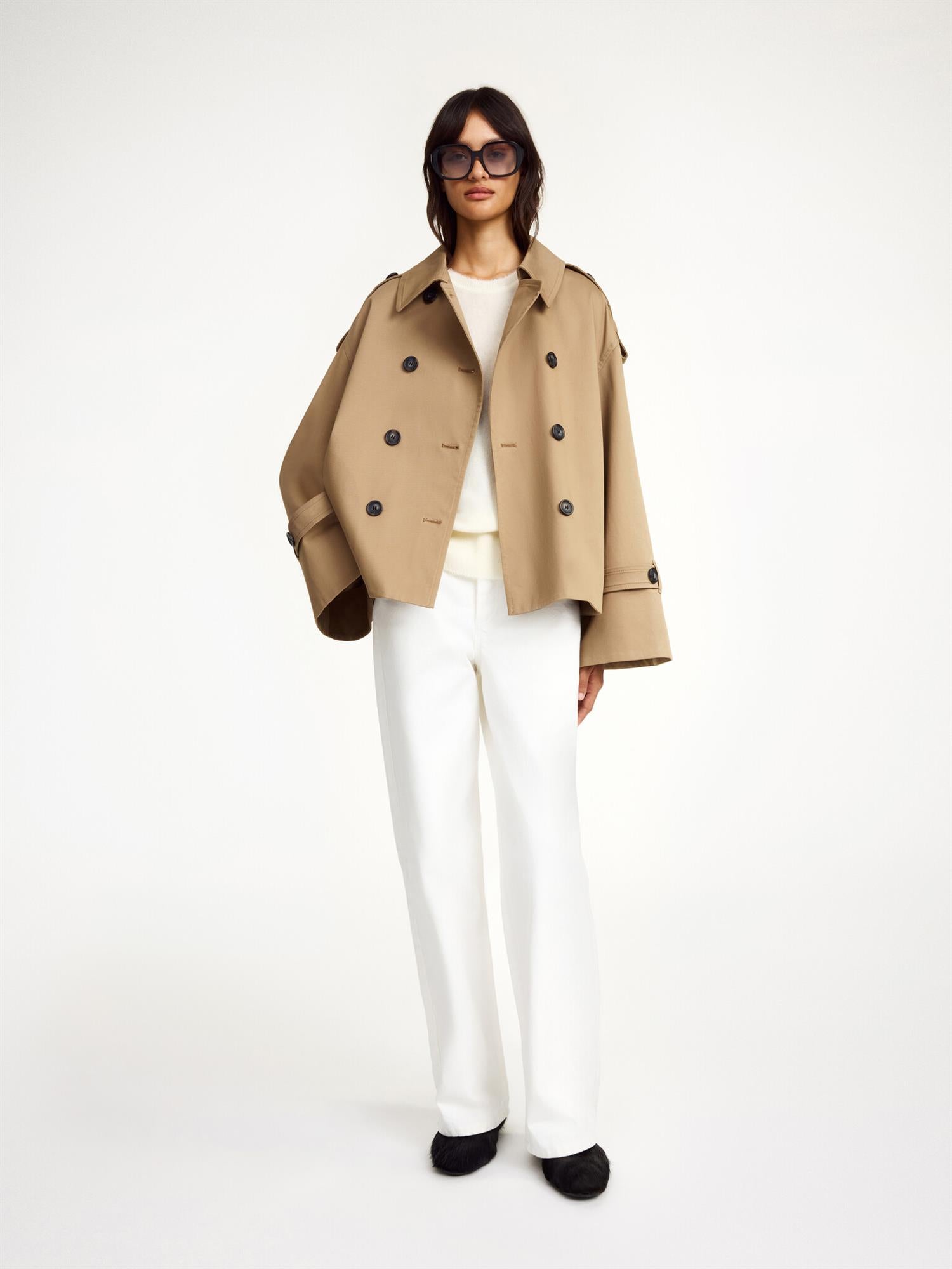 ALISANDRA Trench Jacket FOSIL