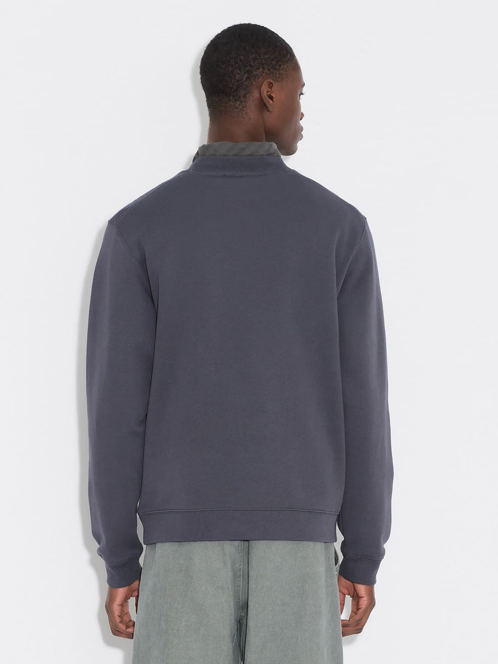 Embroidery Crewneck  Sweatshirt