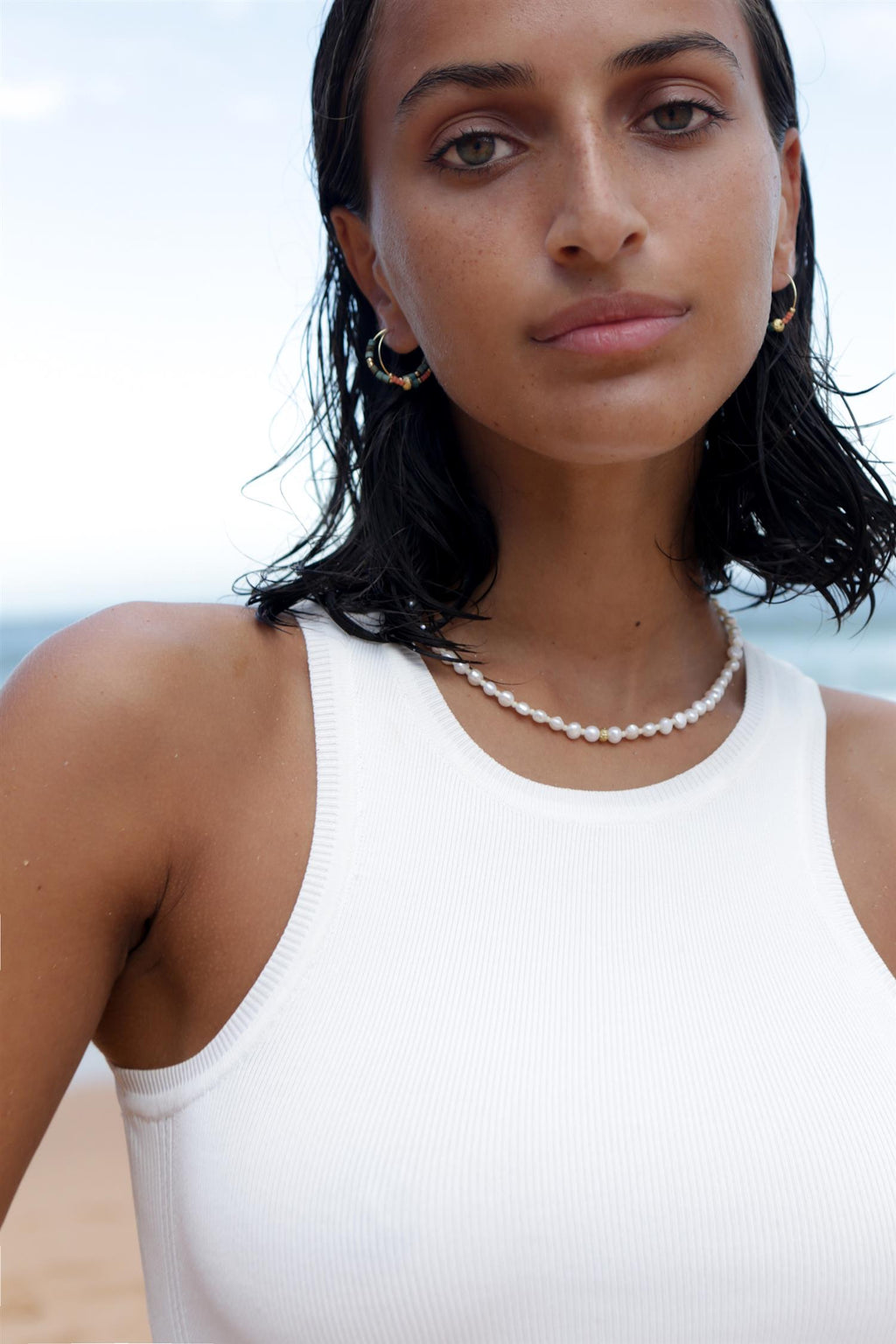 Petit Stellar Pealy Necklace