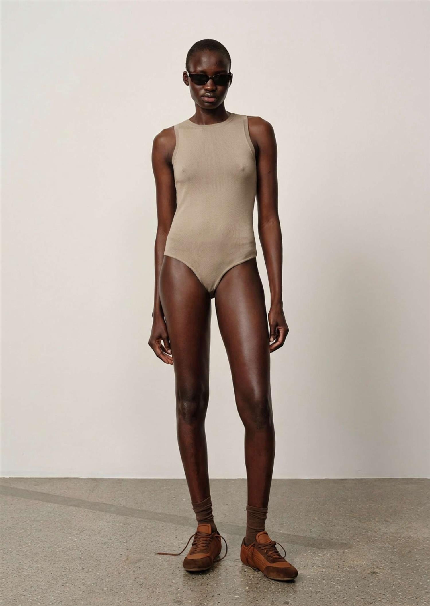Leone Knit Bodystocking