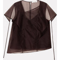 Bren Silk Organza Blouse