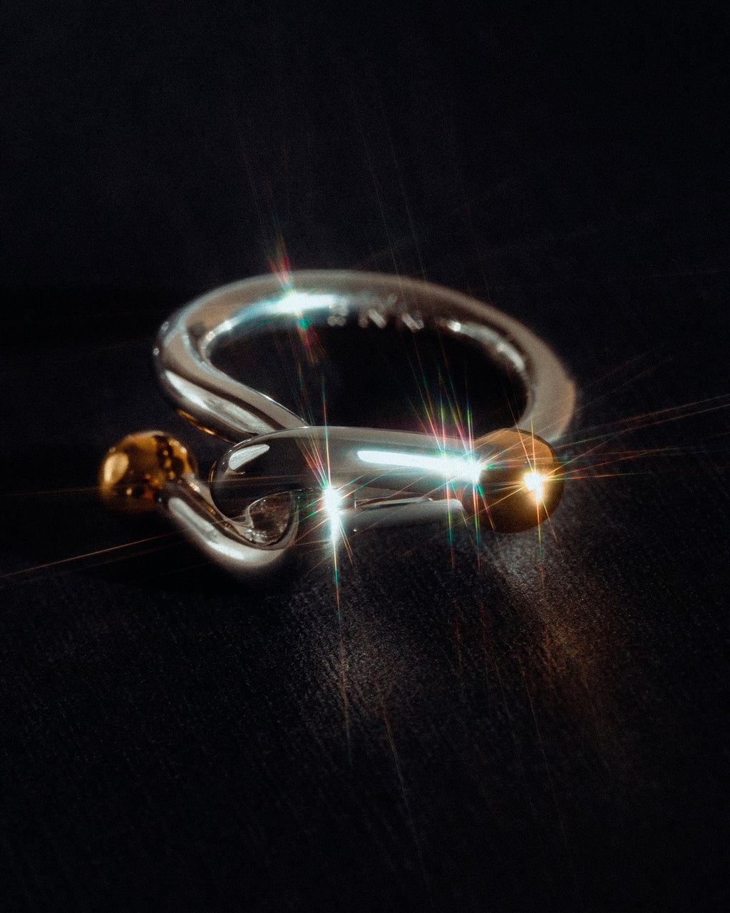 Falcat Ring - Silver