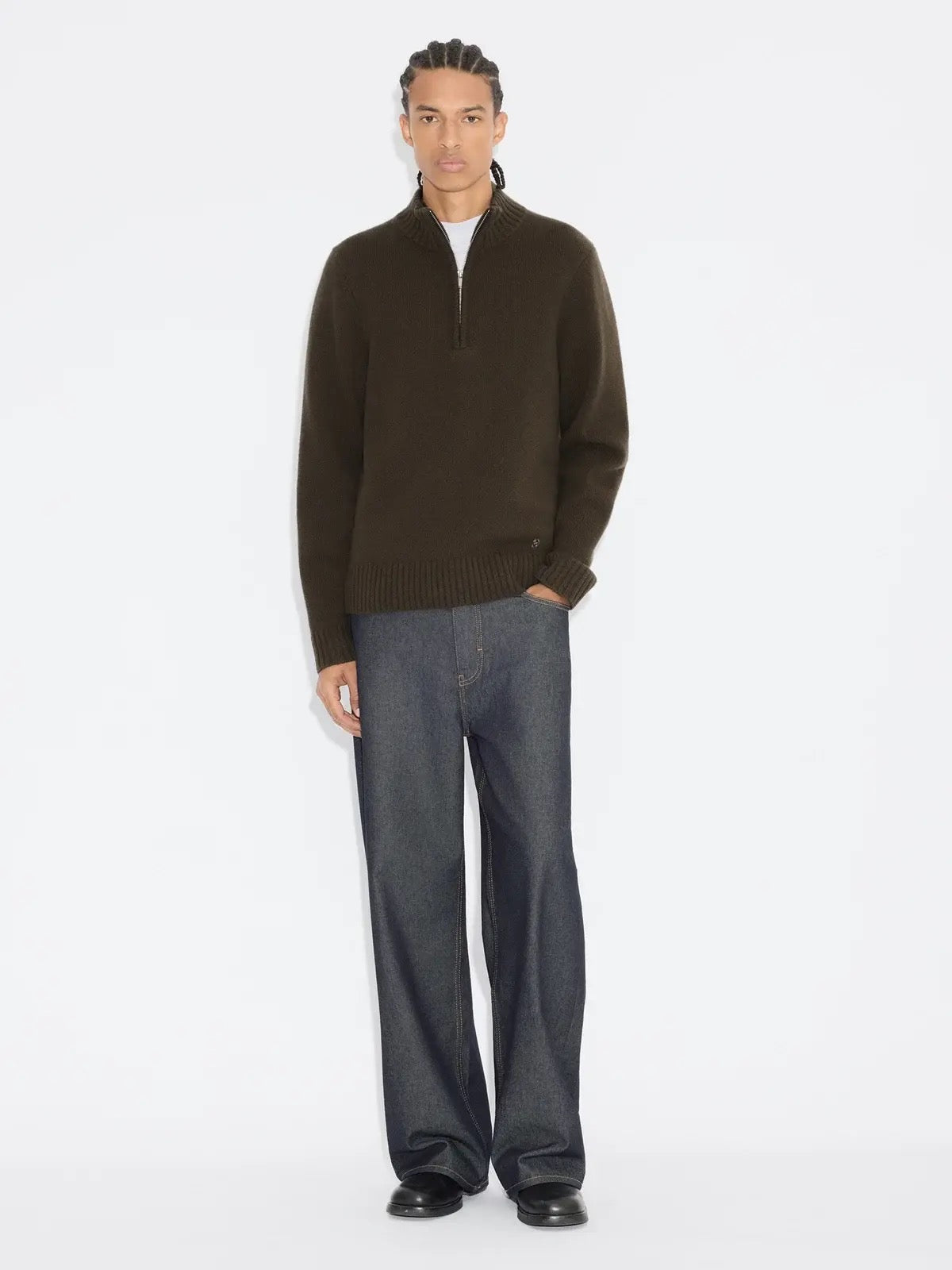 Andreas Half Zip Sweater