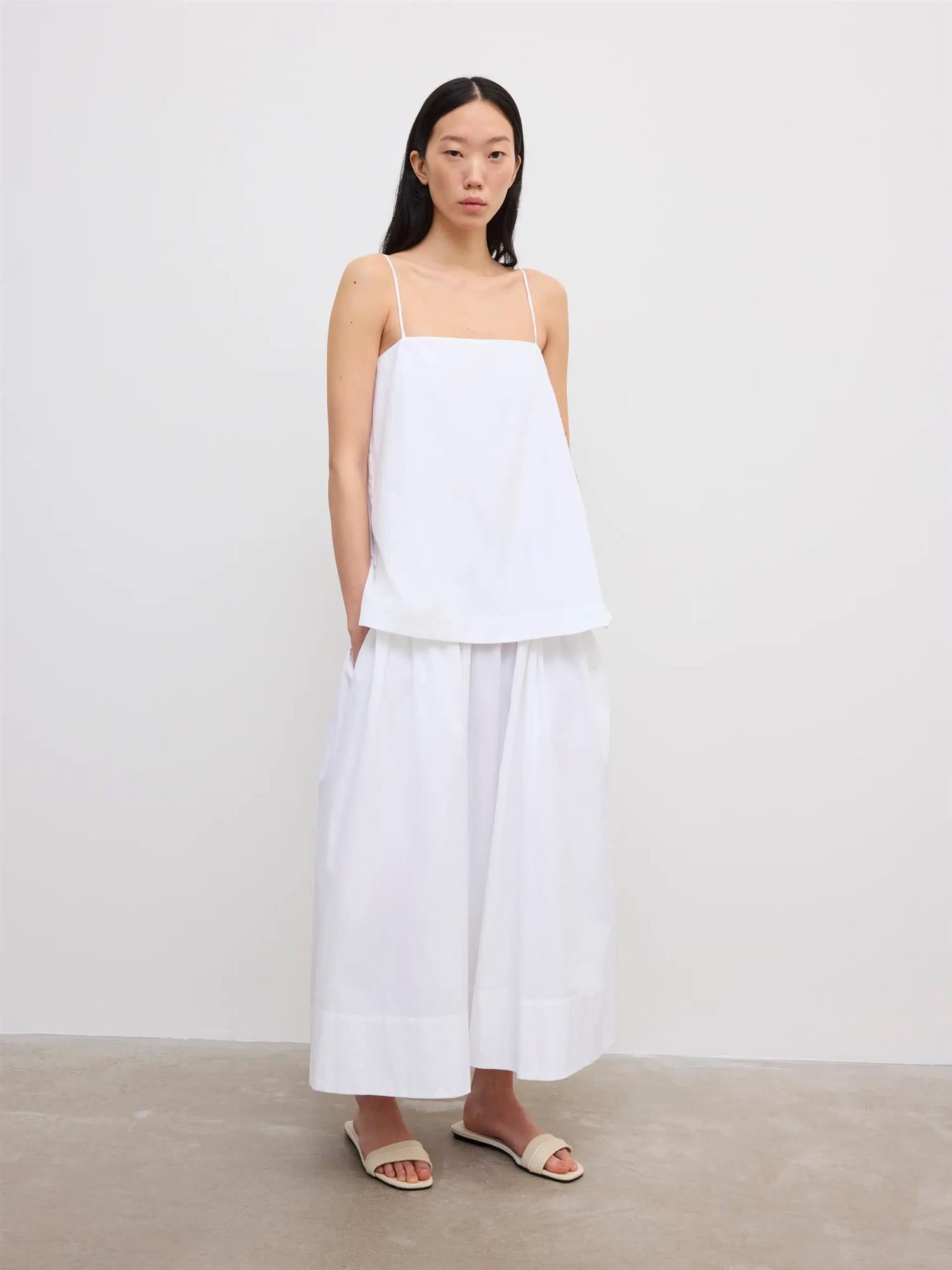Cotton Strap Dress