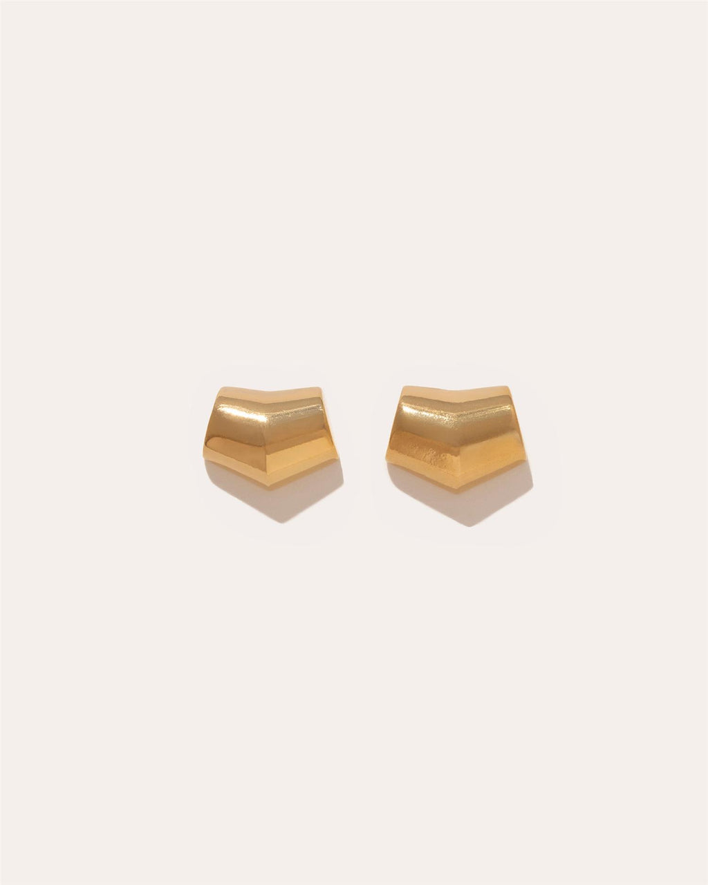 Prism Earrings - Gold