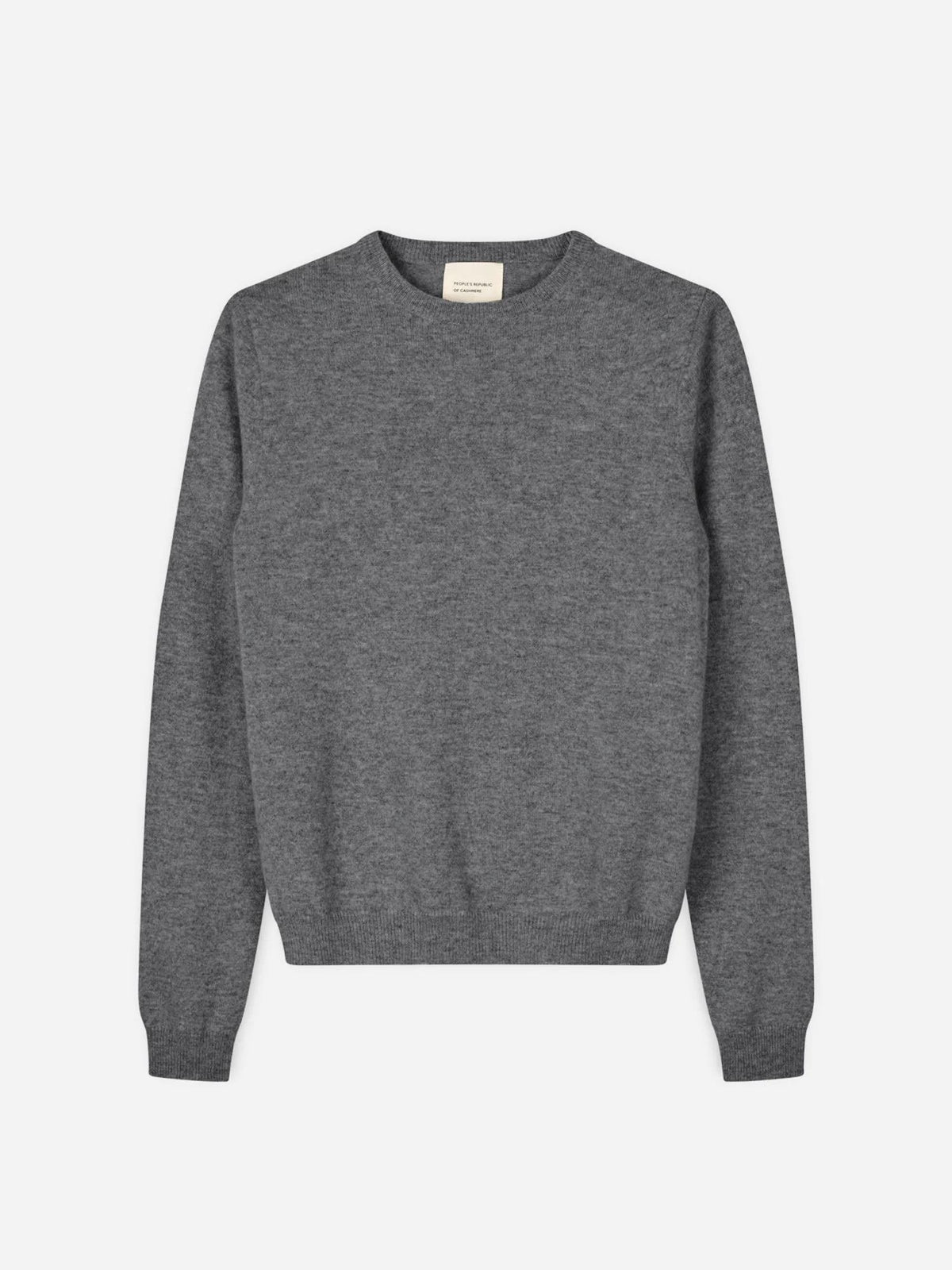 Fitted round neck