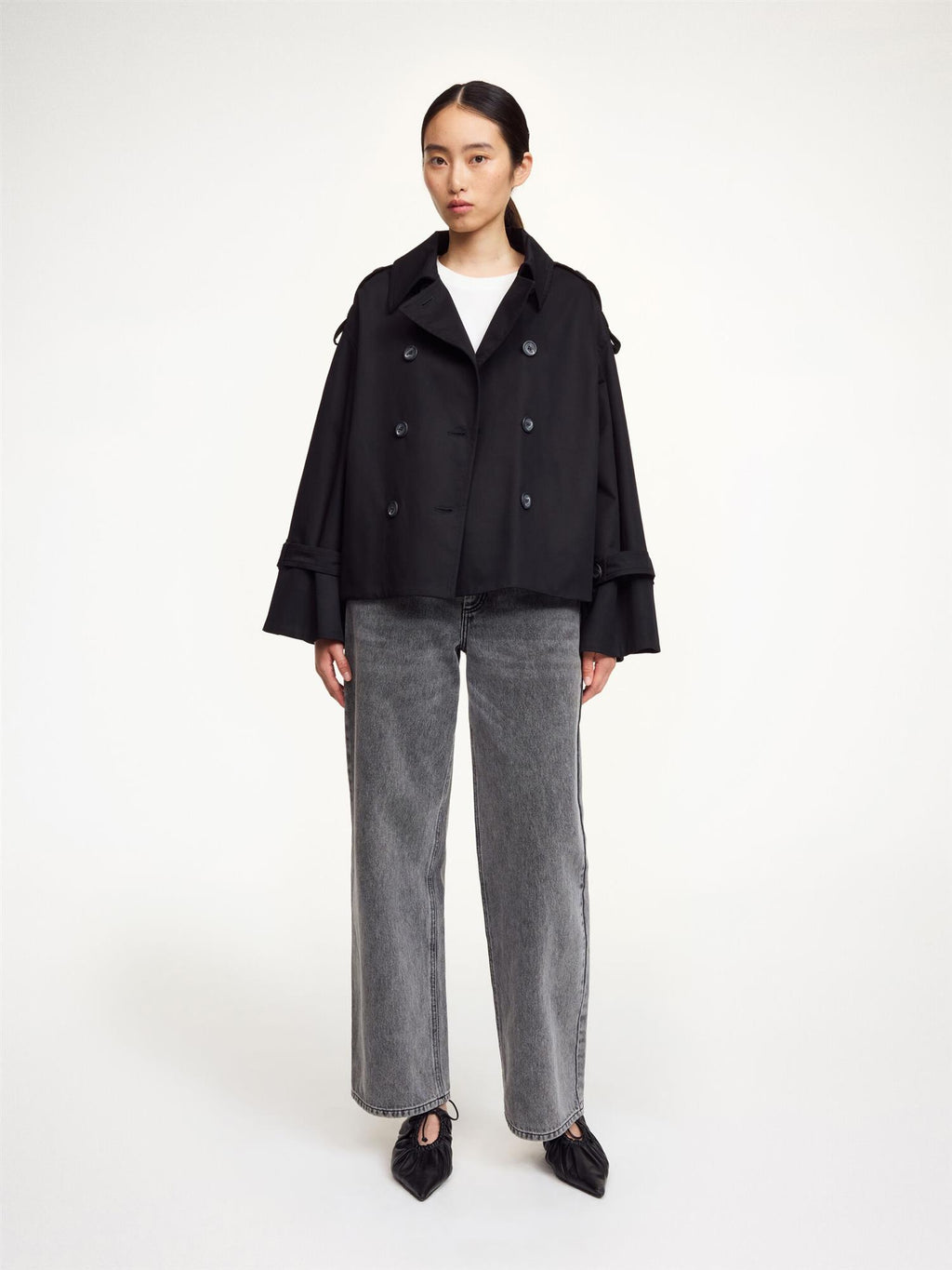 ALISANDRA Trench Jacket FOSIL