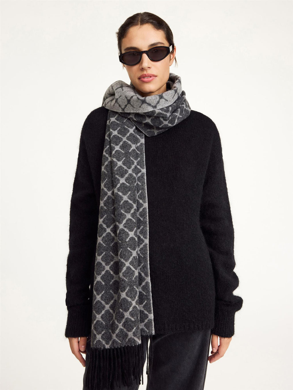 Ortega Cashmere-Blend Scarf