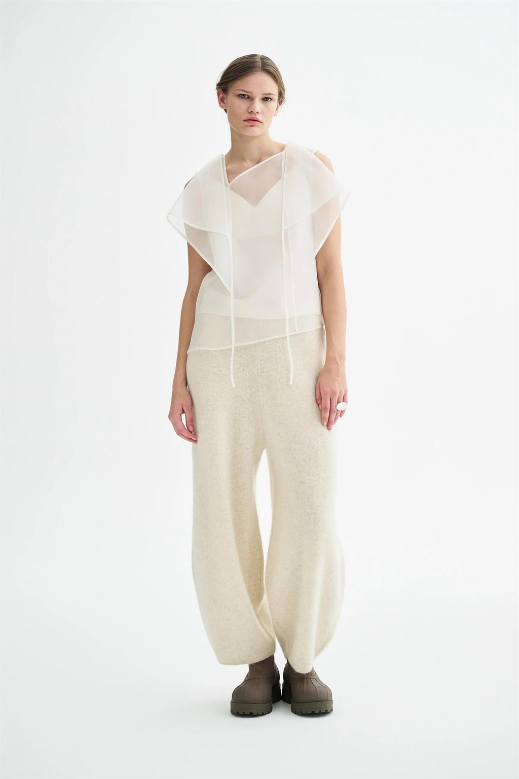 Bren Silk Organza Blouse
