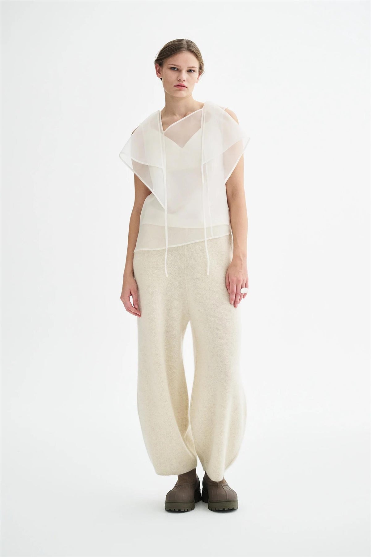 Bren Silk Organza Blouse