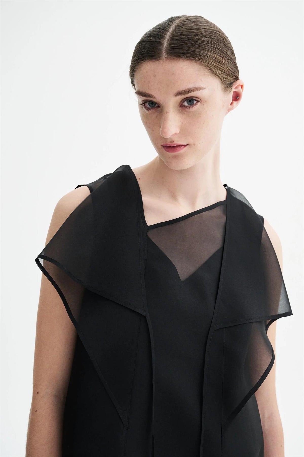 Bren Silk Organza Blouse