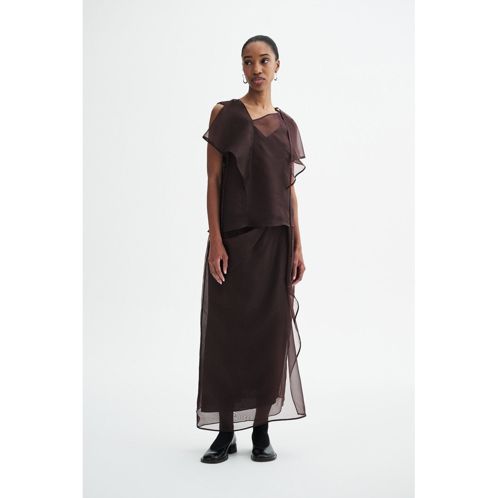 Niri Silk Organza Skirt