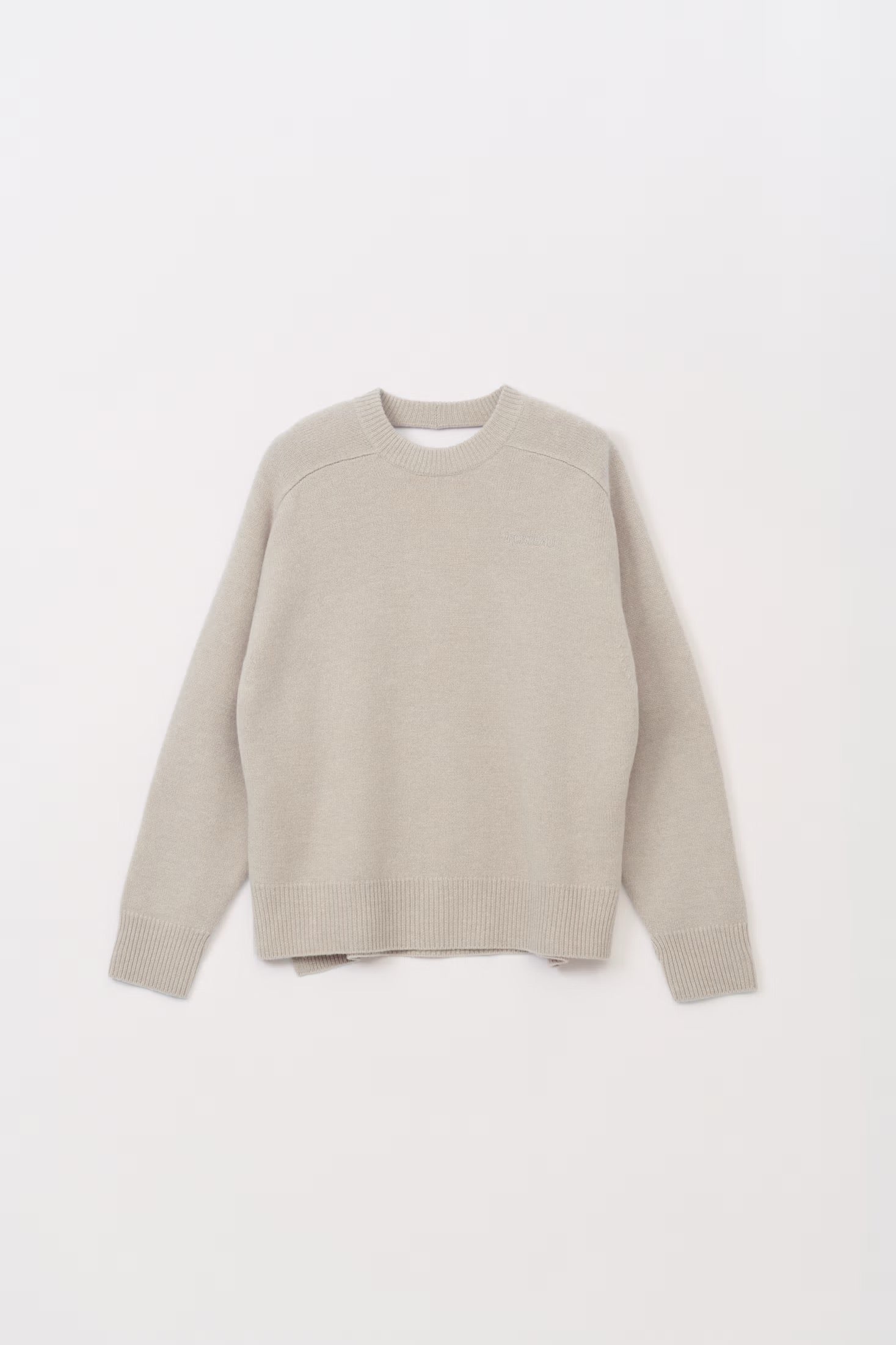 Dive Open Back V Sweater