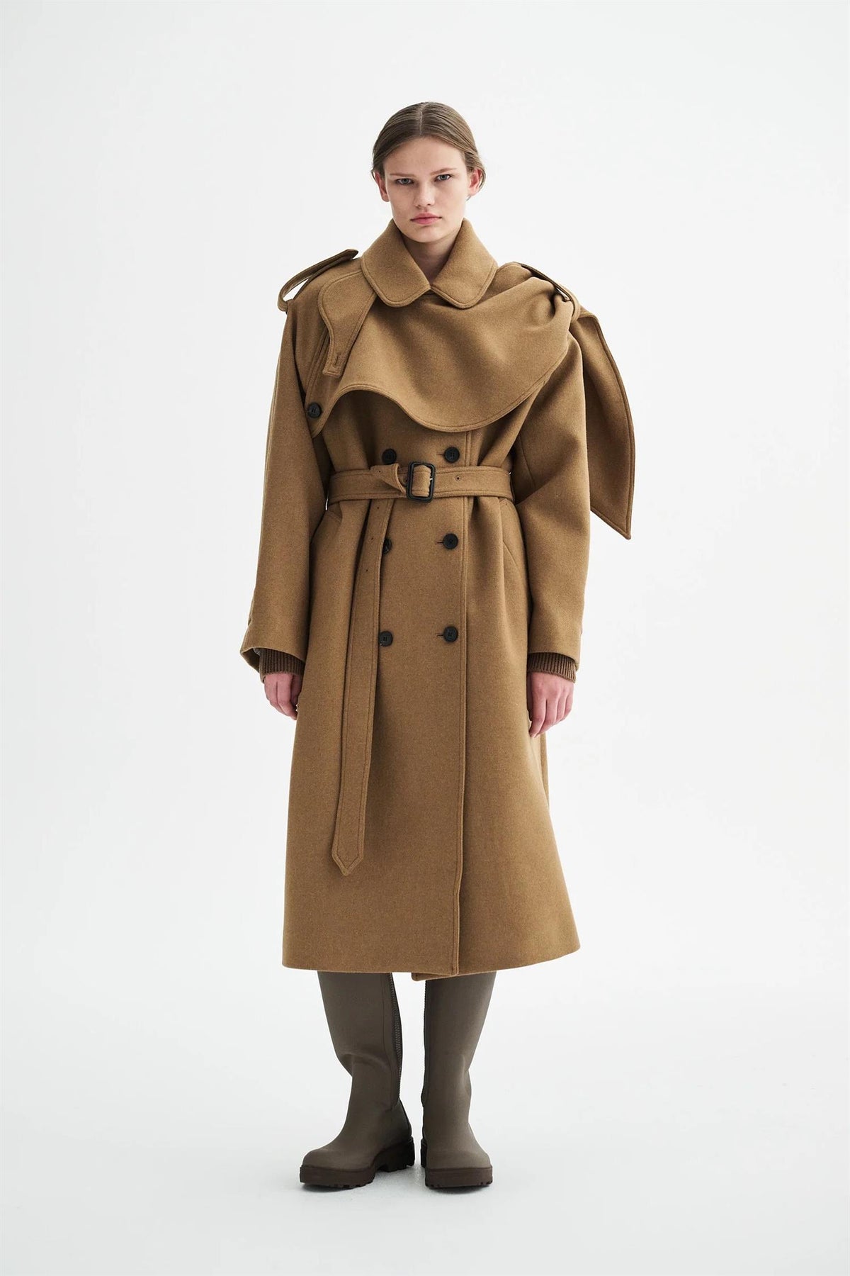 Cicely Two-Layered Coat