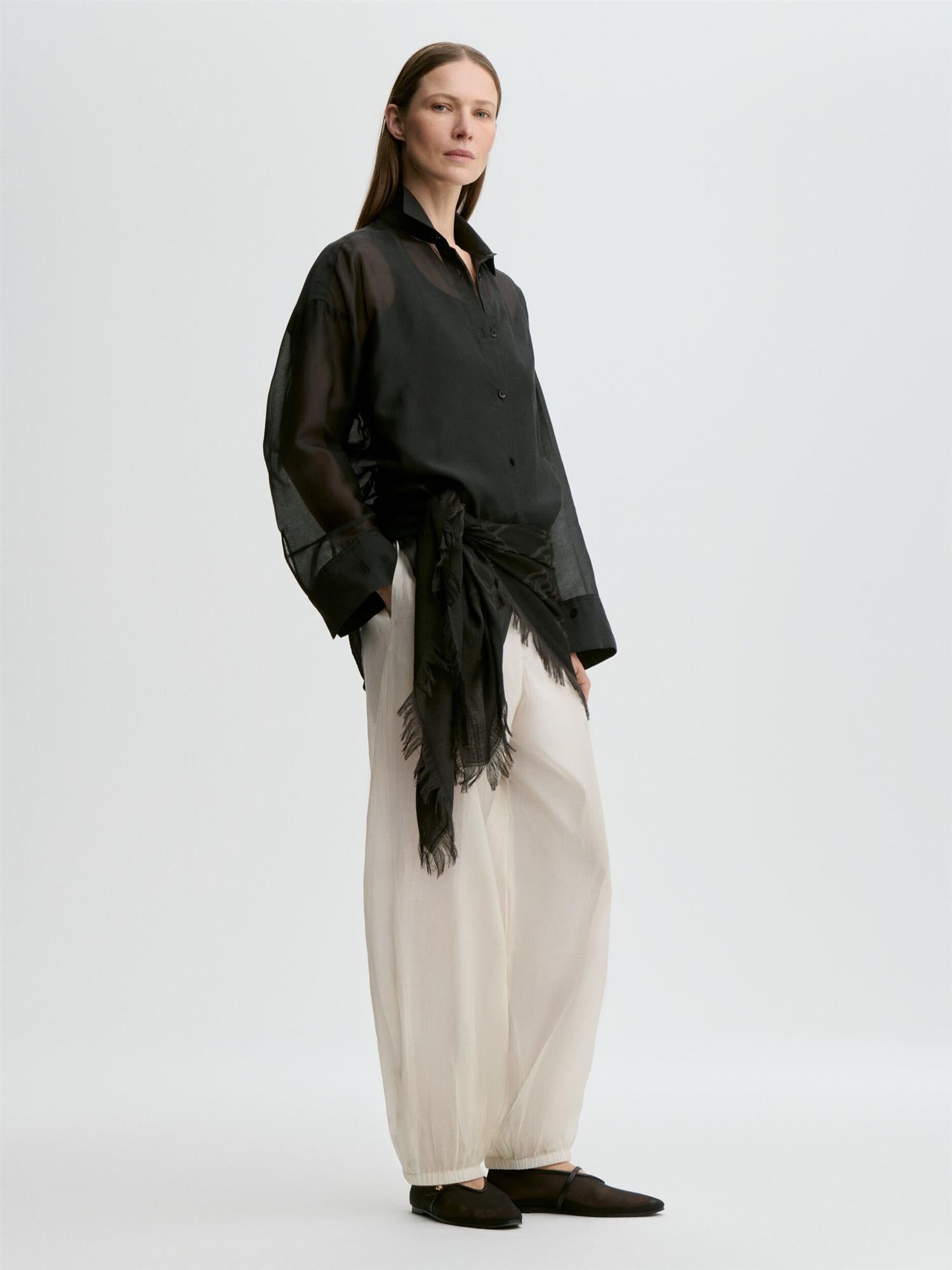 Derris Silk Organza Shirt